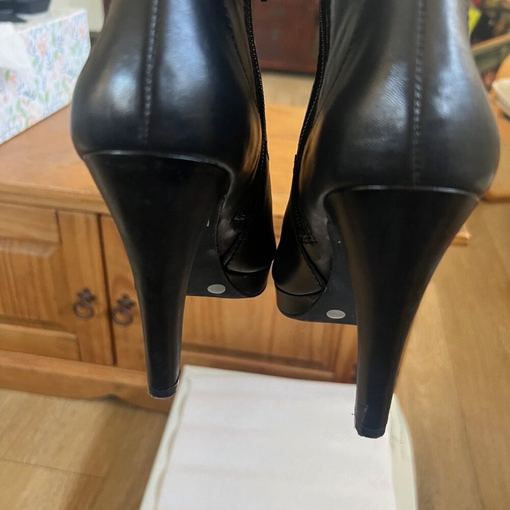 JESSICA SIMPSON KNEE HIGH BLACK BOOTS SIZE - Picture 4 of 16